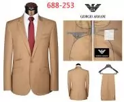 armani costume emporio hommes mode wetsonj pas cher jaune